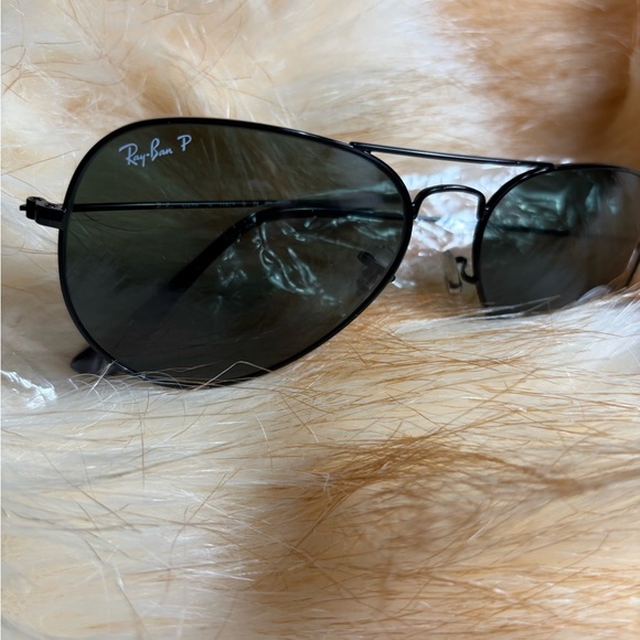 Ray Ban RB3025 Aviator Classic Sunglasses Black OS - Picture 5 of 11